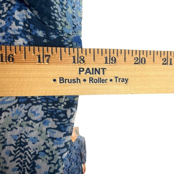 Joie Limited Edition Women’s Medium Maxi Dress Parisian Paisley Blue NWT Boho - Picture 11 of 13